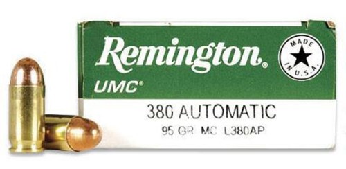 REM UMC 380AUTO 95GR FMJ 50 - 556 Black Friday Promotion